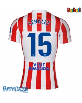 Atletico Madrid Clement Lenglet #15 Tricou Fotbal Replică 2025-26 Barbati Acasa